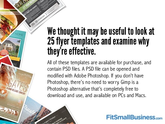 flyer templates for mac photoshop